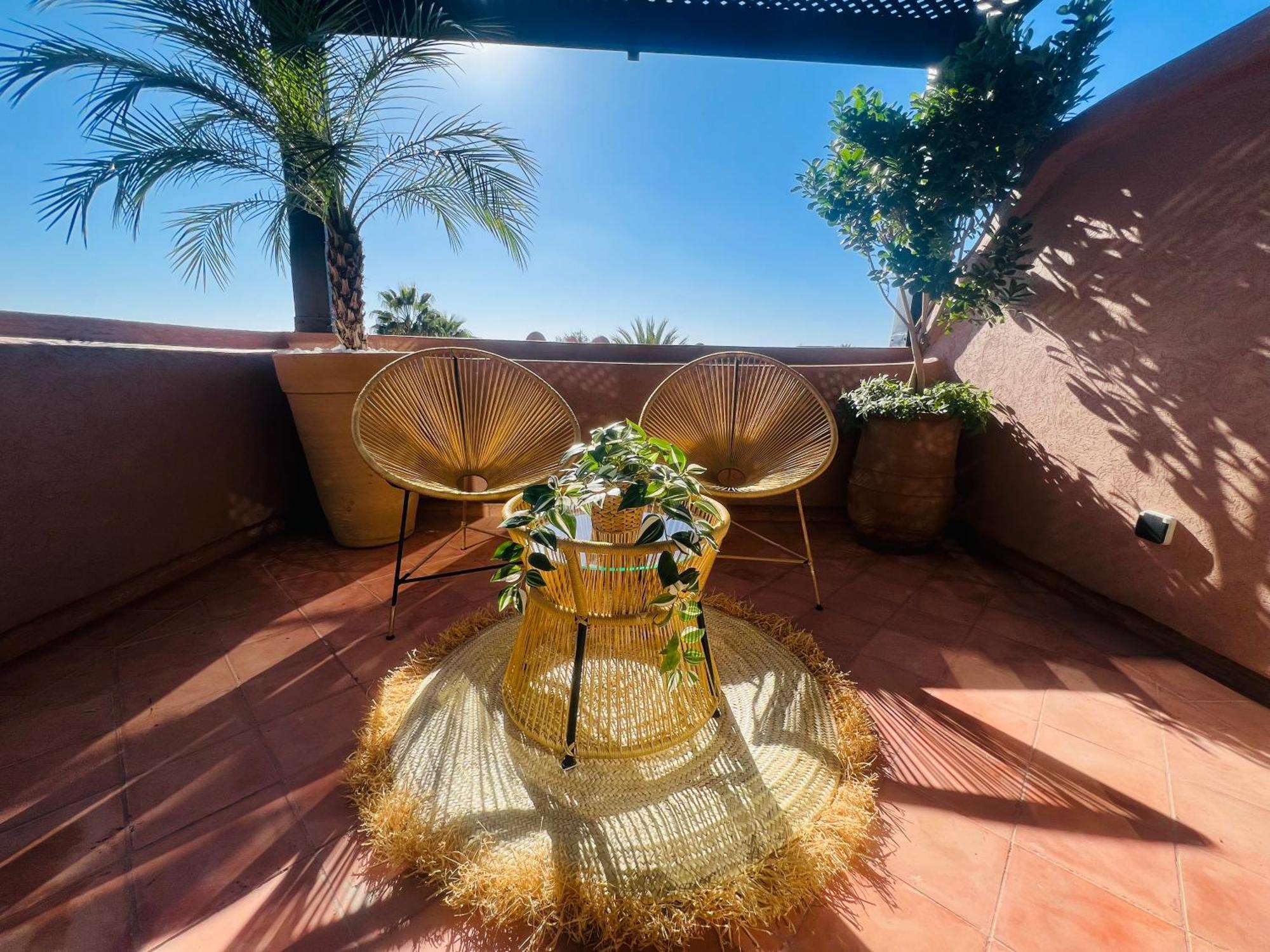 Duplex Atlas Golf Resort Pοοl Νieω Seriniτყ & Cαlm Marrakesh Ngoại thất bức ảnh