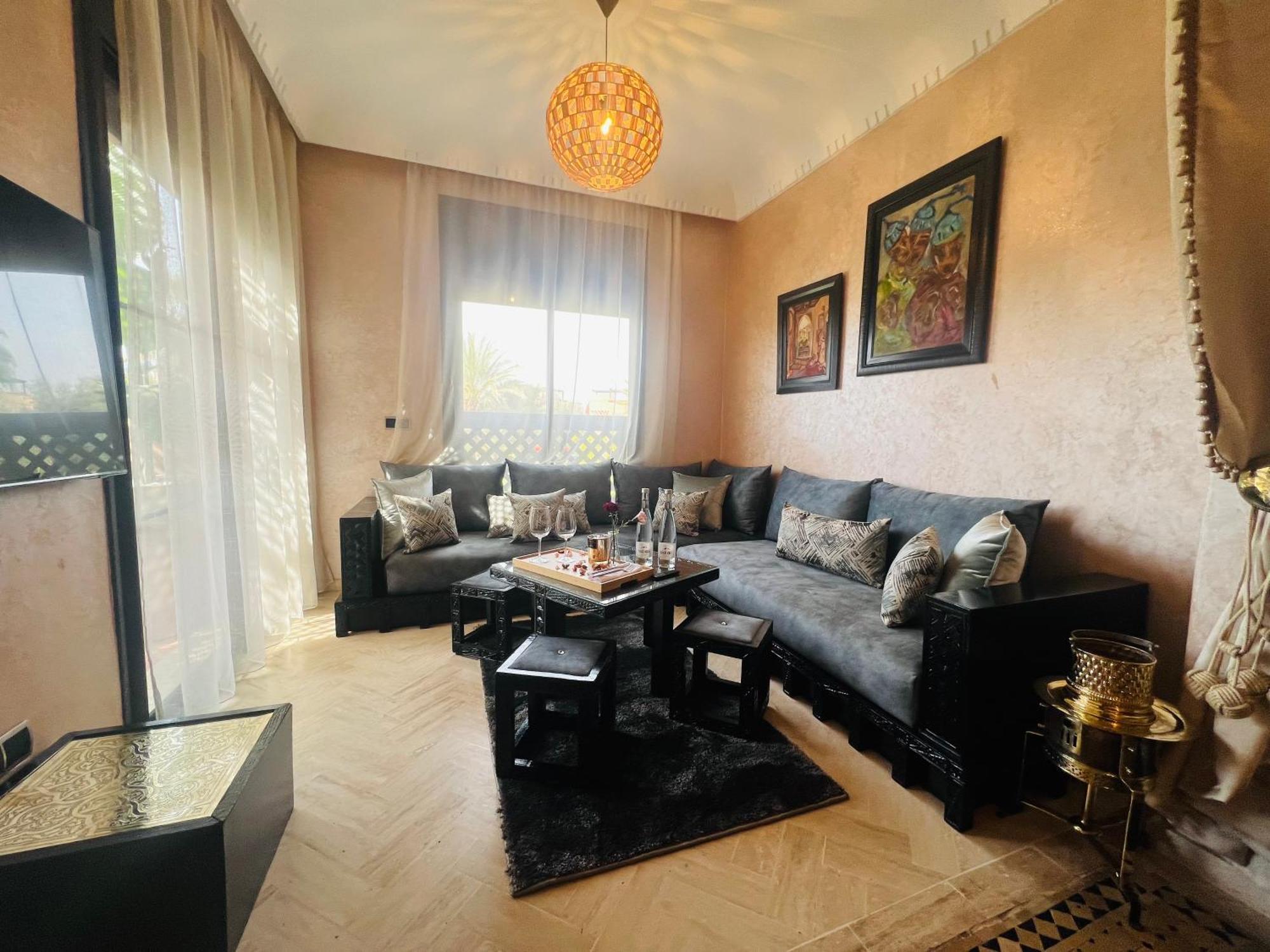 Duplex Atlas Golf Resort Pοοl Νieω Seriniτყ & Cαlm Marrakesh Ngoại thất bức ảnh