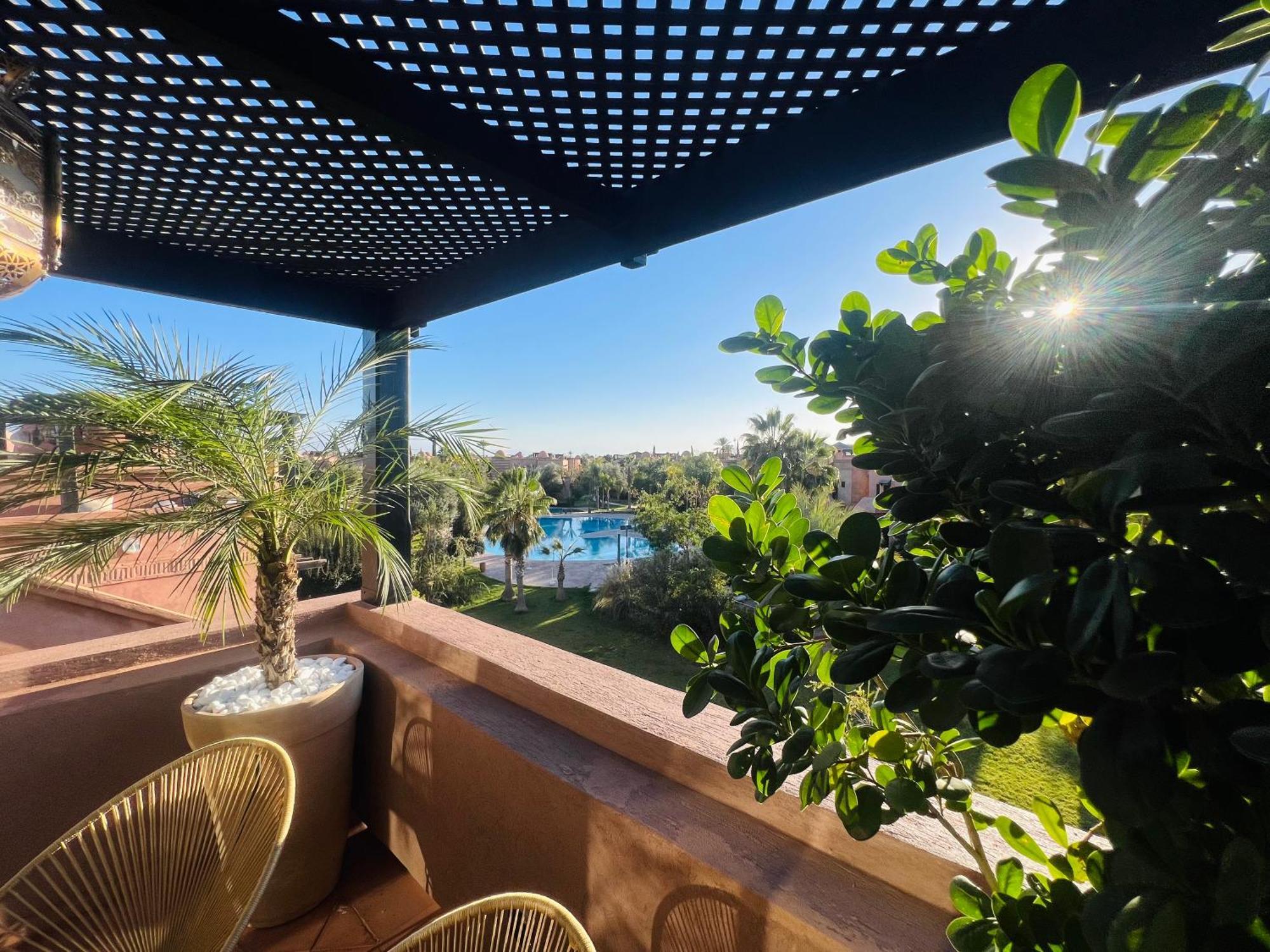 Duplex Atlas Golf Resort Pοοl Νieω Seriniτყ & Cαlm Marrakesh Ngoại thất bức ảnh