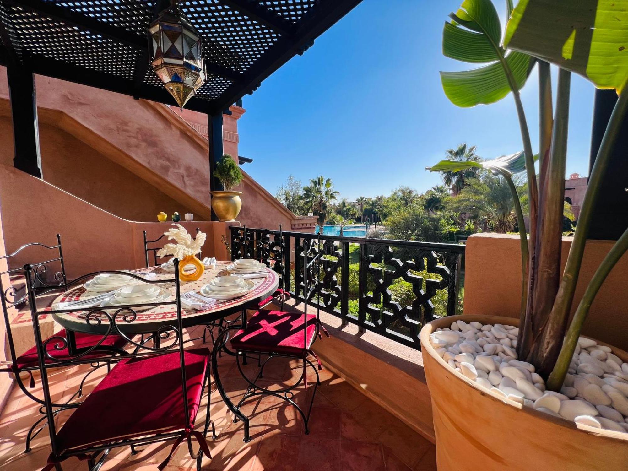 Duplex Atlas Golf Resort Pοοl Νieω Seriniτყ & Cαlm Marrakesh Ngoại thất bức ảnh